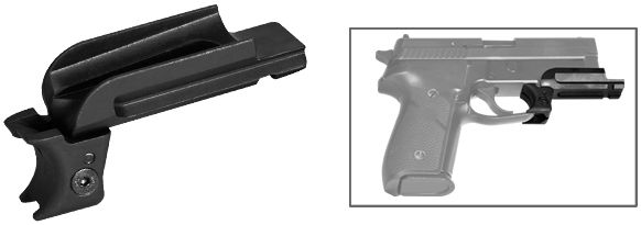 NcStar Sig Sauer Pistol Weaver Rail Mount  