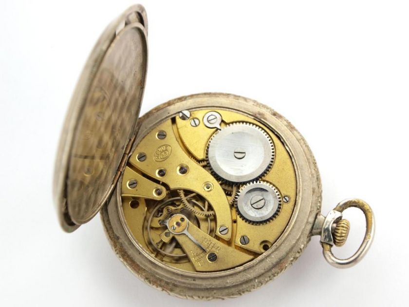 vintage PREWAR SWISS MADE Pocket WATCH REVUE Unusual  