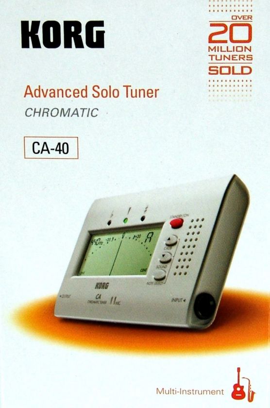 KORG ADVANCED CHROMATIC SOLO TUNER CA 1 New  