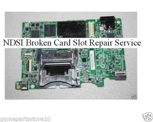 Nintendo DSI XL Broken Card Slot Repair Service $25  