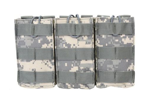 ACU DIGITAL MOLLE OPEN TOP TRIPLE MAG POUCH ARMY  
