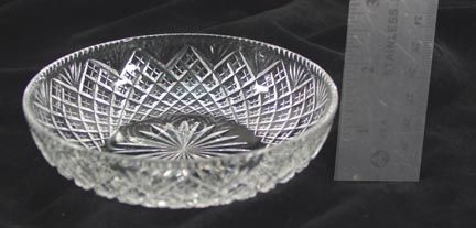   AMERICAN BRILLIANT PERIOD ABP CUT GLASS FINGER BOWLS/DISHES  