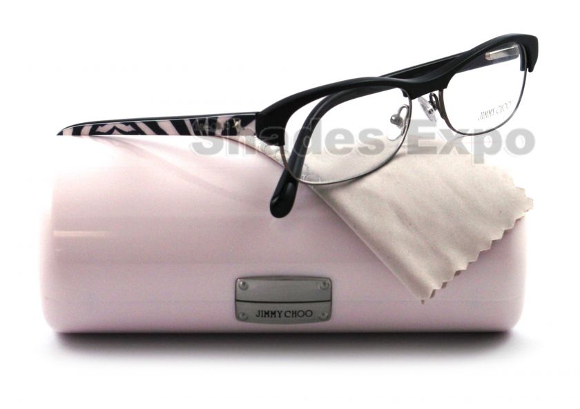 NEW Jimmy Choo Eyeglasses JC 44 BLACK SYD JC44 AUTH  