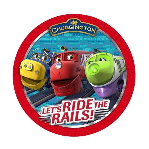 Chuggington Party Supplies  Chuggington 7 Cake/Dessert Paper Plates 