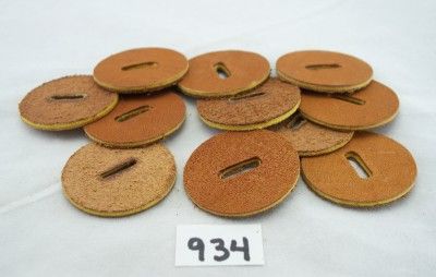 STACKED LEATHER WASHER KIT FOR KNIFE SCALES HANDLE 934  