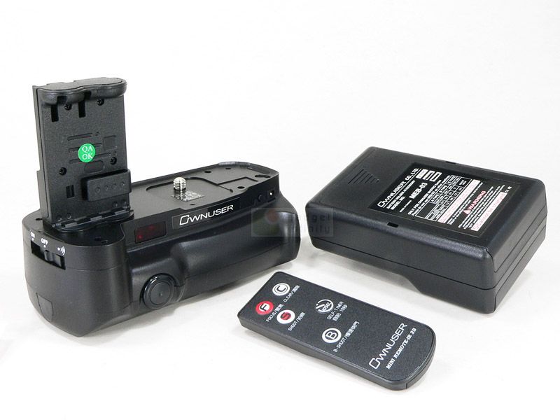 Ownuser batterygrip / battery holder BH E51R; Compatible DSLRcamera 