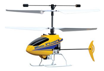   ready to fly indoor r c helicopter the mini stinger is a high quality