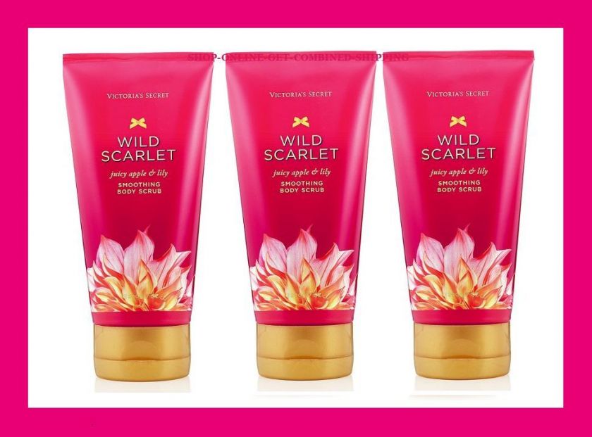   Secret VS Fantasies Smoothing Body Scrub WILD SCARLET  