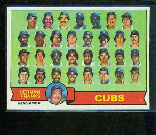 1979 Topps Chicago Cubs Team Set  