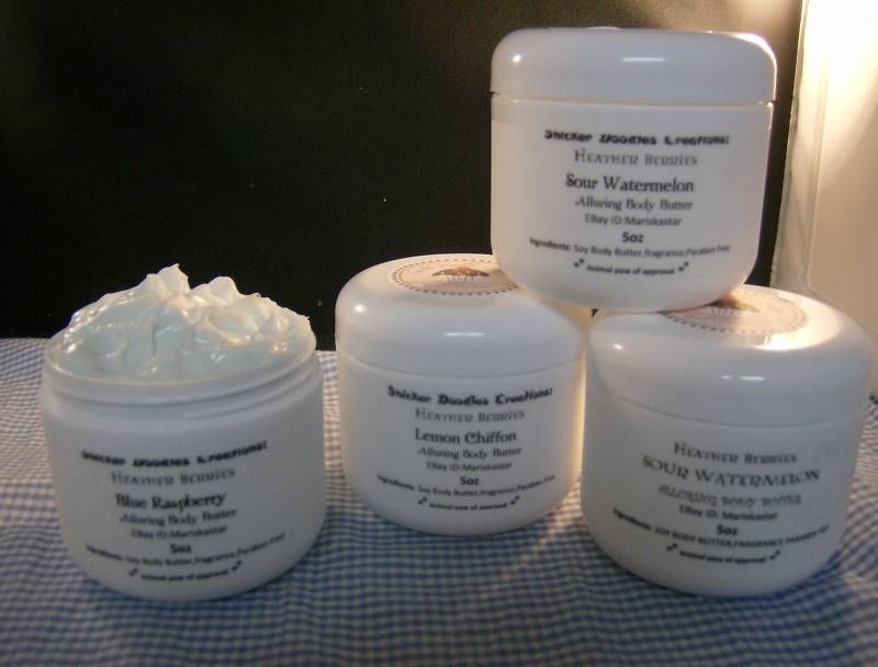 WHIPPED BODY BUTTER( YOU PICK SCENT) 5OZ. JAR  