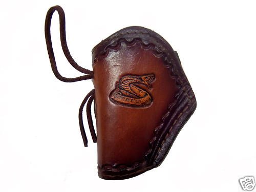 Right Handed DERRINGER PISTOL HOLSTER ~ RattleSnake  