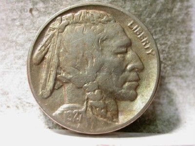 1927 D XF BUFFALO NICKEL ID#Q657  