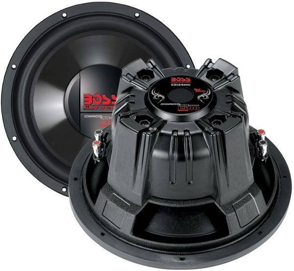 boss cx124dvc 12 3000w car power subwoofers subs brand new 3000 watt 