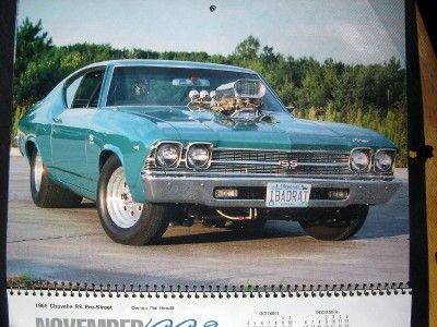 Vintage 1998 Street Thunder Car Calendar ~ Dennis Auto Parts Milford 