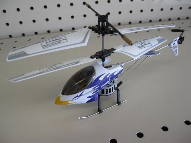 Phantom 6010 Mini RC Helicopter w/Gyro & USB Blue  USA  