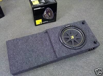 2004 2008 Ford F150 Supercab Kicker Subwoofer Box New  