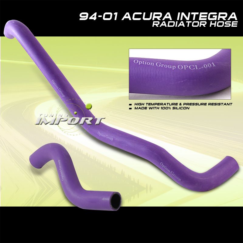 94 01 ACURA INTEGRA DC2 GS RS LS SILICONE RADIATOR HOSE  