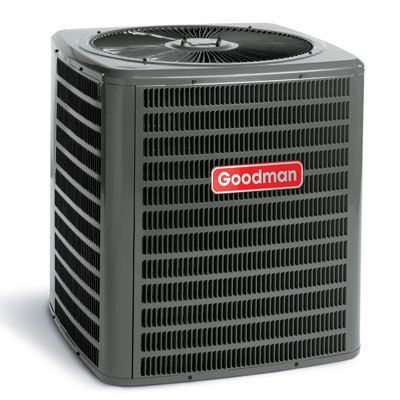 TON GOODMAN CONDENSER UNIT 14 SEER R 22 AIR CONDITIONING AC  