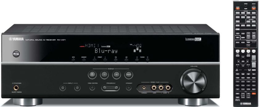 Yamaha RX V371BL Receiver  