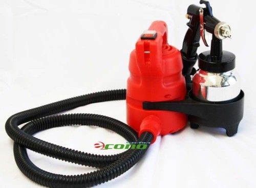 450W 1 LITER ELECTRIC HVLP SPRAY GUN EASY PAINT PAINTER  