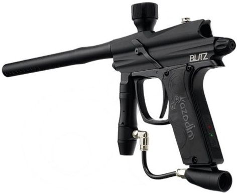 Azodin Blitz Electronic Paintball Marker Black Multiple Firing Modes 