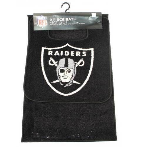 Oakland Raiders 2pc Bath Set  