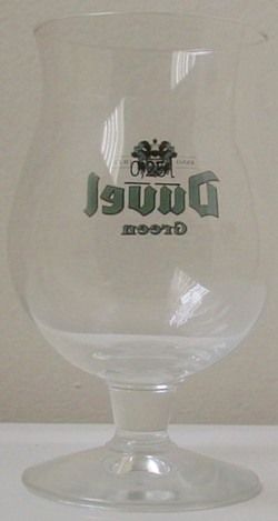 World Famous DUVEL GREEN Tulip Shape BEER Glasses/Pair  