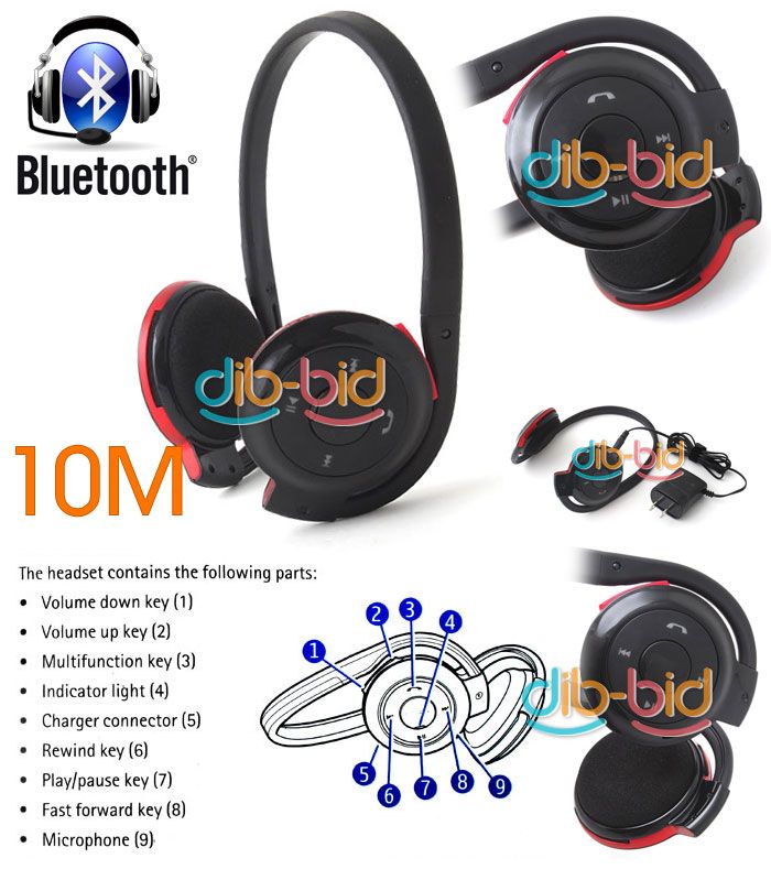 OEM BH 503 BH503 Bluetooth Stereo Headset for Nokia  