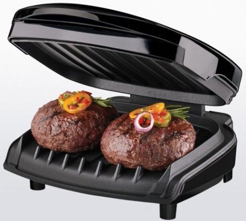   fixed cooking plates double nonstick coating space for 2 burgers at