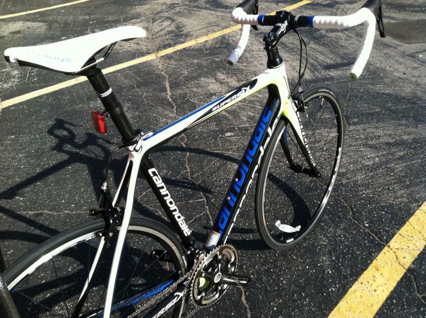 NEW 2012 CANNONDALE SUPERSIX 5 ROAD BIKE CARBON BICYCLE SHIMANO 105 