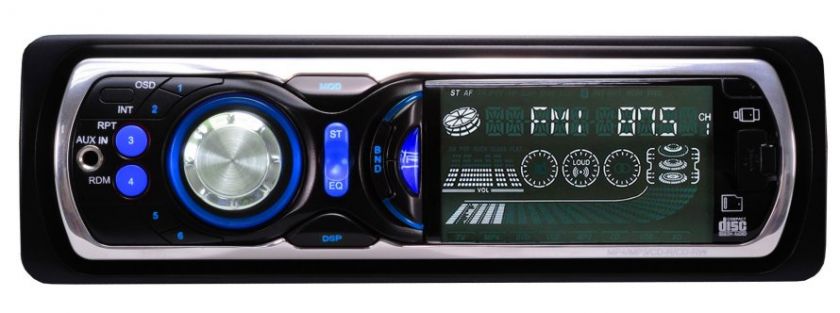 New NAXA NCA 656 In Dash Car CD/ Player USB/SD AUX Reciever Stereo 