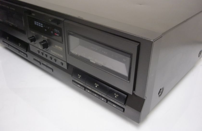 NOSTALGIA* Technics DOUBLE DECK RS TR232 with  Adpt  