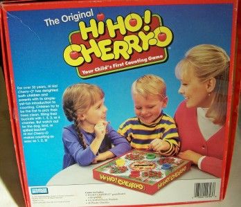 HI HO CHERRY O YOUR CHILDS FIRST COUNTING GAME  