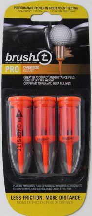   Pro Oversize Consistent Height Golf Tees   Orange 754349112008  