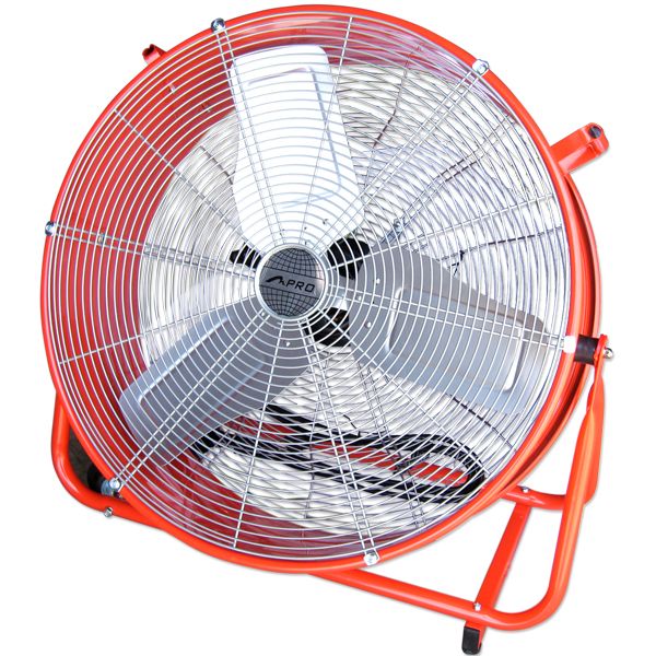 INDUSTRIAL 24 HIGH VELOCITY ROLLING DRUM FAN COOLER  