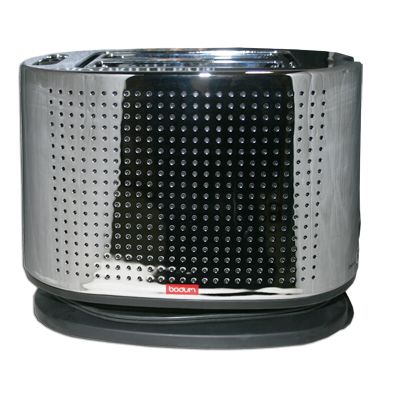 NEW Bodum Bistro Toaster Warming Rack 2 Slice Chrome 10709294US 