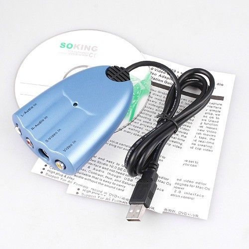   DC 90 USB Audio Video Grabber TV DVD VHS Capture Adapter  