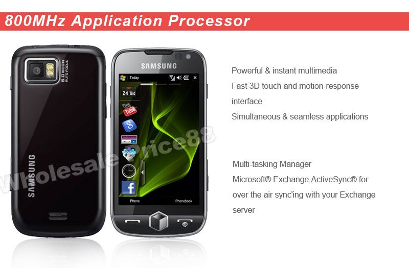 SAMSUNG S8000 JET 3G GSM WIFI GPS 5MP BT UNLOCKED PHONE  