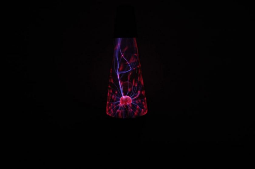 Lava Brand Electro Plasma Lamp Globe w/Black Base & Cap  