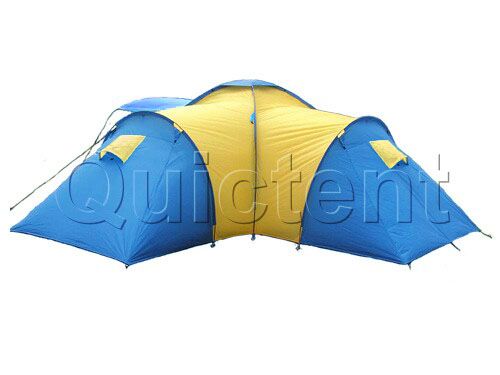 Peaktop 9 Man /Person Family Group Camping Tent 3 Room  