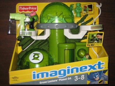 Imaginext Batman Green Lantern PLANET & 3 Bonus Figures  