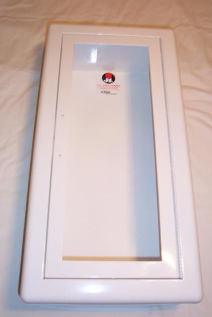 JL Industries Ambassador Fire Extinguisher Cabinet New  