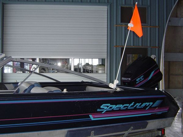 Water Ski Boat Flag Alert Automated Visual Warning Skier Down  