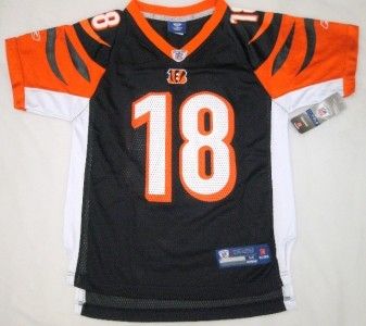   Cincinnati Bengals A.J. Green Kids On Field Football Jersey New  