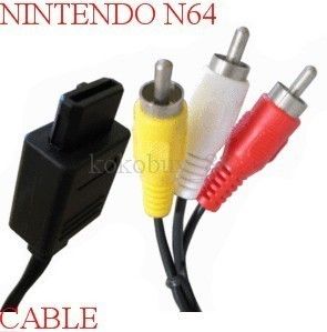 G3752 GAMECUBE SNES VIDEO CORD CABLE For NINTENDO N64  