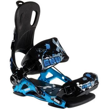 new GNU PARK SNOWBOARD BINDINGS BLUE MENS XL 11 14 BDGS  