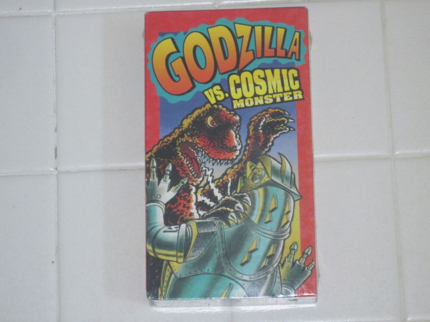 GODZILLA vs. COSMIC MONSTER VHS Video~NEW/SEALED  