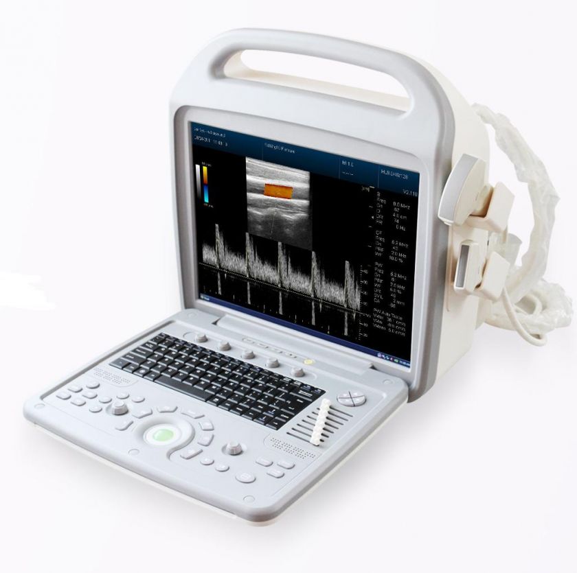 Portable Color Doppler B Ultrasound Ultrasound Scanner with Linear 