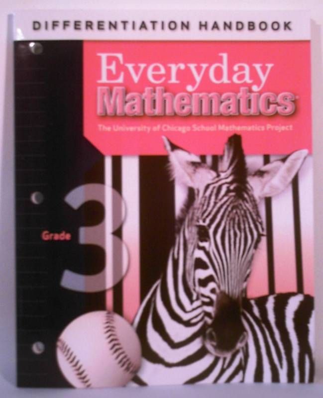 Everyday Math Differentiation Handbook   Grade 3 *New*  