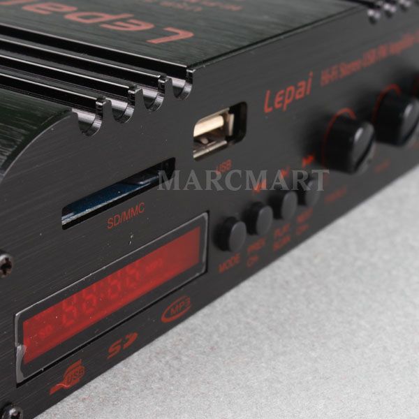 CH Car Home HiFi DIY Stereo Power Amplifier w/Remote  